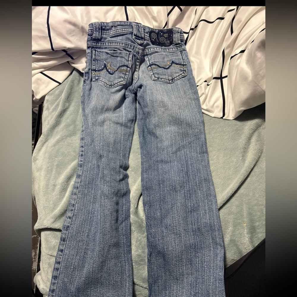 little girls size 7 slim jeans